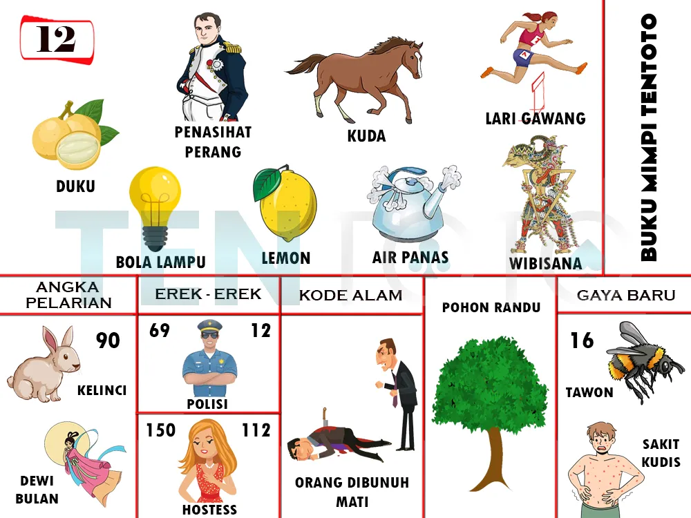 buku mimpi erek erek togel 12